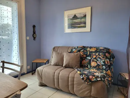 Studio avec Terrasse, Parking Privé et Accès Direct à la Plage - Photo 1