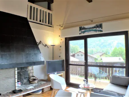 T2 avec mezzanine, balcon et parking à Samoëns - Pour télétravail - Photo 1