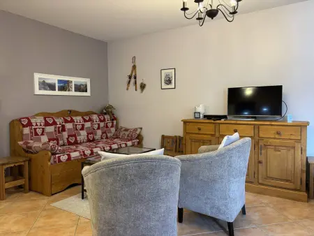 Appartement Fonctionnel avec Balcon, Garage et Wifi - Parfait pour 4 Personnes près des Pistes - Photo 2