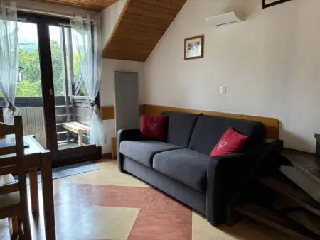 Studio mezzanine avec balcon et parking privé au cœur de Villard-de-Lans - Photo 1