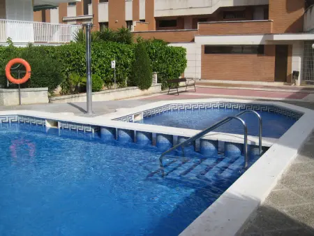 Appartement bord de mer avec piscine et parking, Appartement 4 personnes à Torredembarra - Photo 12