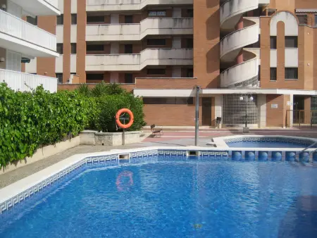 Appartement bord de mer avec piscine et parking, Appartement 4 personnes à Torredembarra - Photo 13