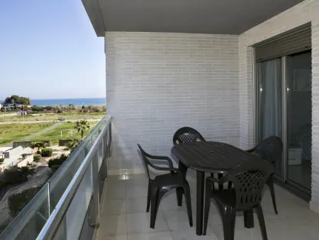 Appartement avec piscine à 250m de la plage, Appartement 4 personnes à Torredembarra - Photo 1