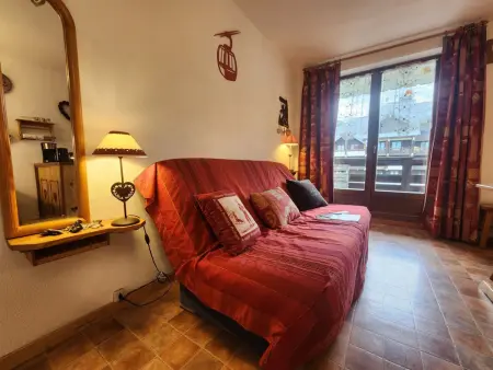 Studio coquet au centre de Samoëns avec parking privatif, proche des commodités - Photo 4