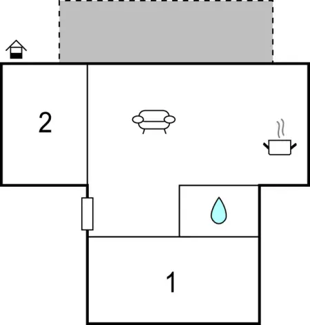 Appartement 4 personnes à Ribarica   Karlobag - Photo 19