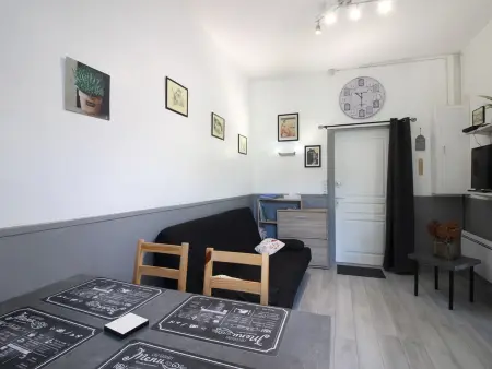 Appartement T2 bis avec balcon au centre de La Bourboule, proche des thermes, 4 pers, Wifi - Photo 1