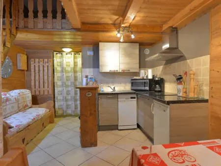 Studio calme avec balcon à Arc 2000, 6 pers., Appartement 6 personnes à Les Arcs 2000 - Photo 1