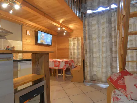 Studio calme avec balcon à Arc 2000, 6 pers., Appartement 6 personnes à Les Arcs 2000 - Photo 2