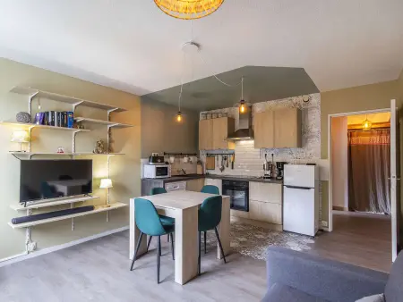 Appartement spacieux à Gourette, 8 pers, 2 ch, entrée station, bien équipé, casier à skis - Photo 8