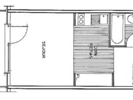 Studio cabine ensoleillé pour 4 personnes, vue sur pistes - Photo 2