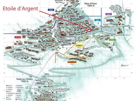 Appartement rénové coeur Alpe d'Huez avec parking et wifi - Photo 14