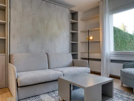 Studio rénové avec terrasse à Megève - Proche pistes et golf, parking et wifi inclus - Photo 1