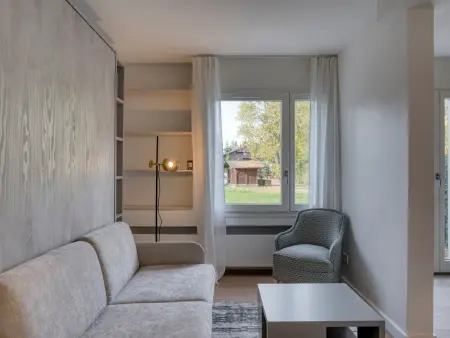 Studio rénové avec terrasse à Megève - Proche pistes et golf, parking et wifi inclus - Photo 2