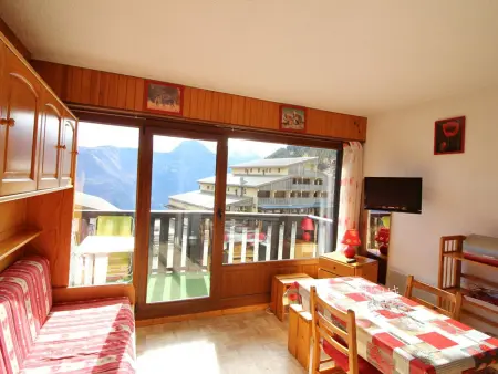 Studio cabine 4 pers, pied des pistes, vue sud, Appartement 4 personnes à Auris - Photo 2