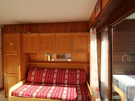 Studio cabine 4 pers, pied des pistes, vue sud, Appartement 4 personnes à Auris - Photo 3