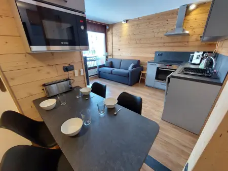 Charmant T2 proche pistes, balcon et parking, Appartement 4 personnes à Les Deux Alpes - Photo 2