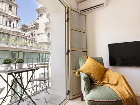 Appartement lumineux 2 chambres avec vue cathédrale à Málaga - Photo 3