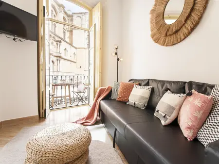Charmant appartement au cœur de Málaga, proche cathédrale, plages et commerces, avec WiFi et clim. - Photo 1
