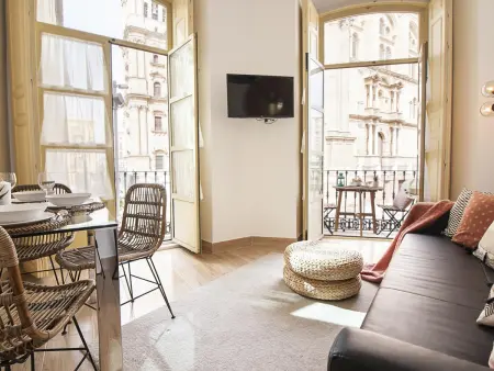 Charmant appartement au cœur de Málaga, proche cathédrale, plages et commerces, avec WiFi et clim. - Photo 10