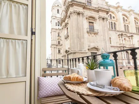 Charmant Appartement au Pied de la Cathédrale de Málaga, Wifi Gratuit et Climatisation - Photo 14