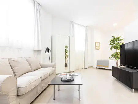 Loft lumineux à Málaga avec climatisation, cuisine équipée et WIFI - Photo 3