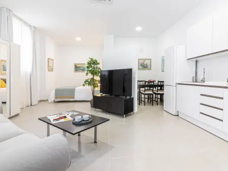 Loft lumineux à Málaga avec climatisation, cuisine équipée et WIFI - Photo 8