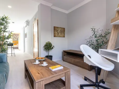 Appartement spacieux au centre de Malaga, 1 chambre, balcon, cuisine équipée, WiFi, climatisation - Photo 6