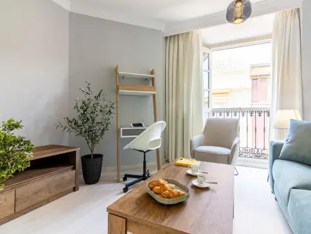 Appartement spacieux au centre de Malaga, 1 chambre, balcon, cuisine équipée, WiFi, climatisation - Photo 8
