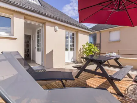Duplex lumineux avec terrasse en bord de mer, Appartement 4 personnes à Barneville Carteret - Photo 11