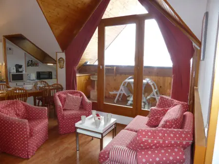 Appartement 3 pièces avec balcon pour 5 personnes aux Contamines-Montjoie - Photo 1