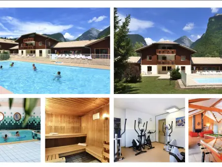 Appartement cosy pour 4 personnes avec piscine et sauna, proche centre et domaine skiable à Samoëns - Photo 1