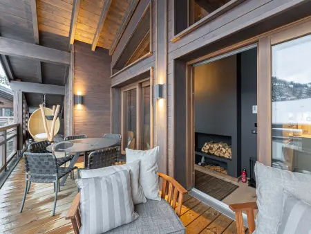 Duplex avec espace détente, piscine et 4 chambres à Megève - Photo 5