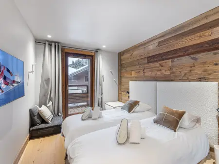 Duplex avec espace détente, piscine et 4 chambres à Megève - Photo 8