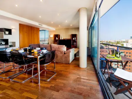 Penthouse Duplex Victoria Diagonal Mar - 4 Chambres, Balcons, Parking, Proche Plages et Commerces - Photo 5