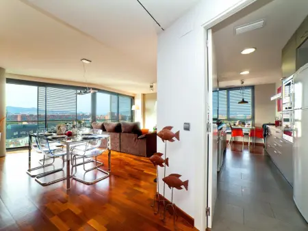 Luxueux Penthouse Duplex à Barcelone : 4 Chambres, 2 Salles de Bain, Terrasse, Parking Inclus - Photo 4