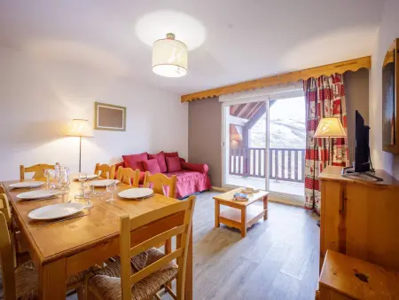 Appartement 10 personnes avec balcon à Peyragudes - 3 chambres, navette gratuite, casier skis - Photo 1
