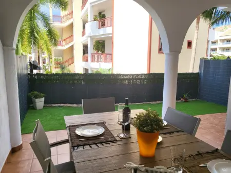 Oasis Palm Mar : Charmant Appartement avec Terrasse et Piscine, à 600m de la Mer à Tenerife - Photo 24