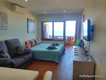 Confortable logement à Playa de La Arena avec balcon et piscine d'eau salée - Photo 2