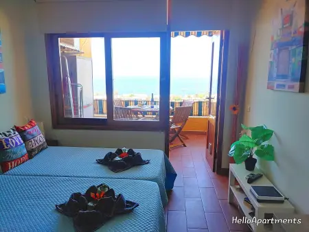 Confortable logement à Playa de La Arena avec balcon et piscine d'eau salée - Photo 5