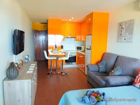 Confortable logement à Playa de La Arena avec balcon et piscine d'eau salée - Photo 9