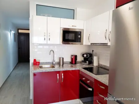Charmant logement moderne avec terrasse et piscine à Playa de La Arena - Photo 8