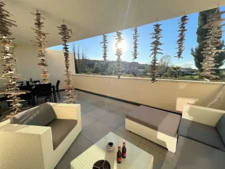 Appartement 2 pièces avec terrasse, climatisé, parking, WIFI - Porticcio - Photo 12