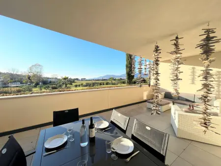 Appartement 2 pièces avec terrasse, climatisé, parking, WIFI - Porticcio - Photo 15