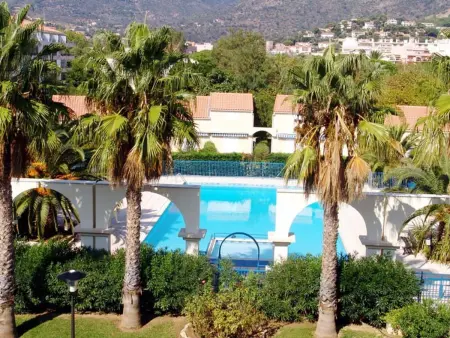 Appartement familial climatisé avec piscine, terrasse et parking - 5 couchages - Le Lavandou - Photo 11