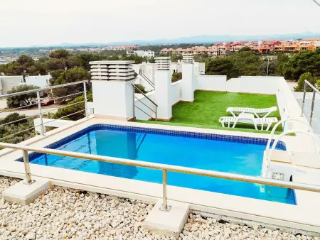 Superbe Penthouse Vue Mer avec Piscine Privée, Appartement 10 personnes à L'Ametlla de Mar - Photo 11