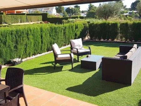 Appartement RDC en 1ère ligne avec Jardin et Piscine à 100m de la Plage - Photo 6