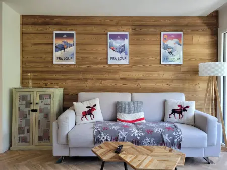 Studio spacieux rénové proche pistes avec balcon, WiFi inclus, pour 4 personnes à Pra Loup - Photo 6