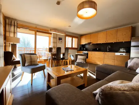 Appartement lumineux T3 pour 4-6 pers avec WIFI et parking à Samoëns - Photo 1