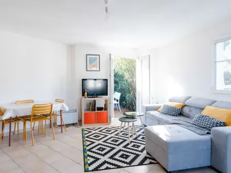 Charmant T2 en rez-de-jardin avec piscine, garage et WIFI à Narbonne-Plage - Photo 5