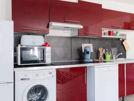 Charmant T2 en rez-de-jardin avec piscine, garage et WIFI à Narbonne-Plage - Photo 8